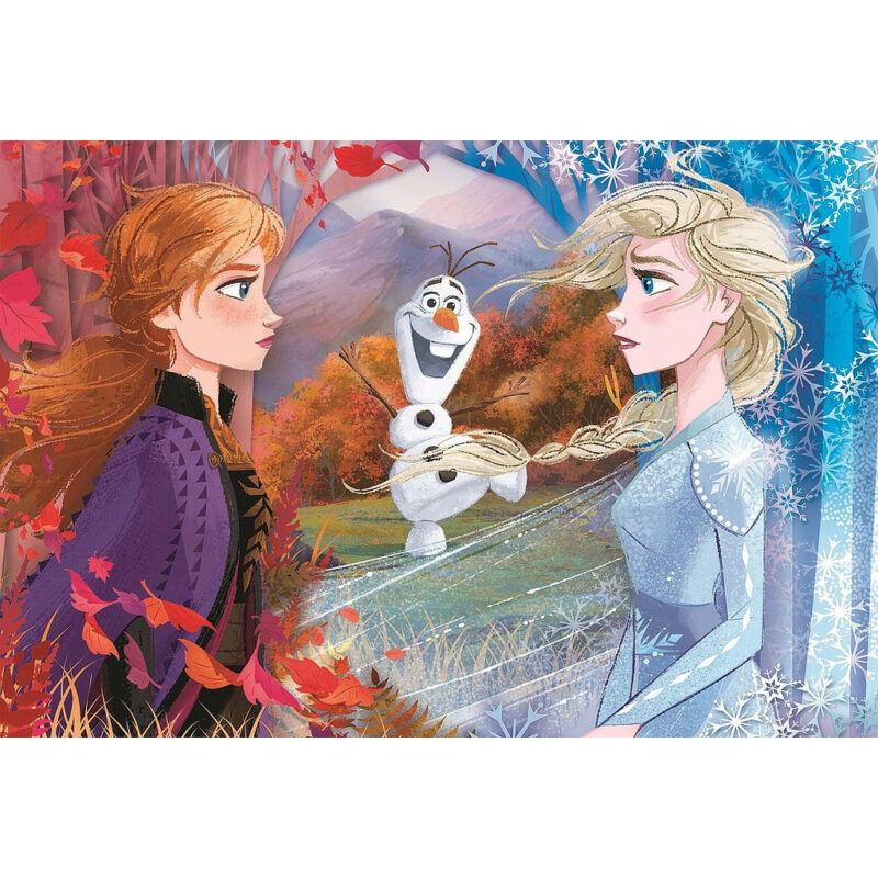 Disney Frozen Contrasts Παιδικό Puzzle Μεγάλου Μεγέθους 60 Τεμαχίων Clementoni 5883392