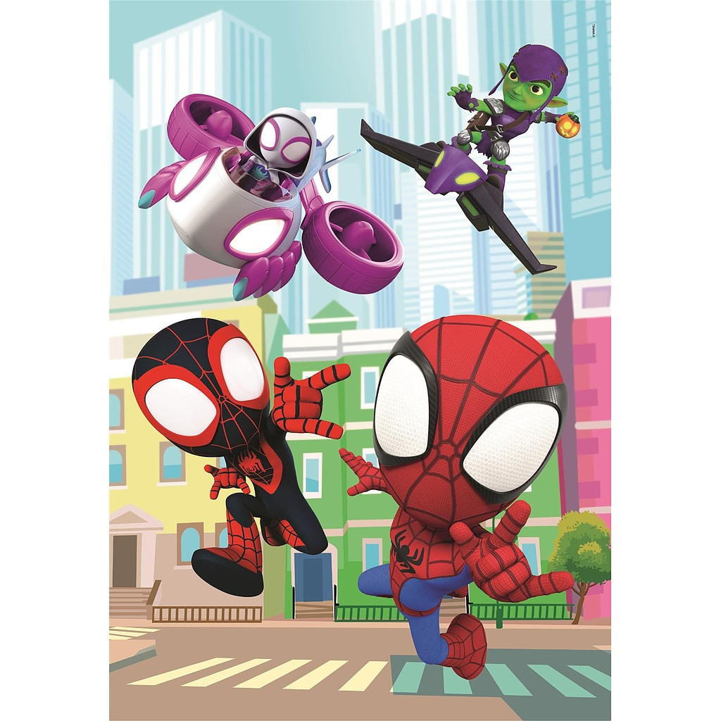 Spiderman Spidey Παιδικό Puzzle Μεγάλου Μεγέθους 60 Τεμαχίων Clementoni