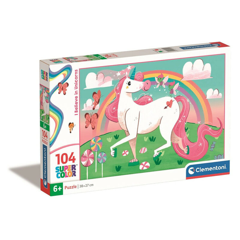 Unicorn Believe Παιδικό Puzzle 104 Τεμαχίων Clementoni 5886146