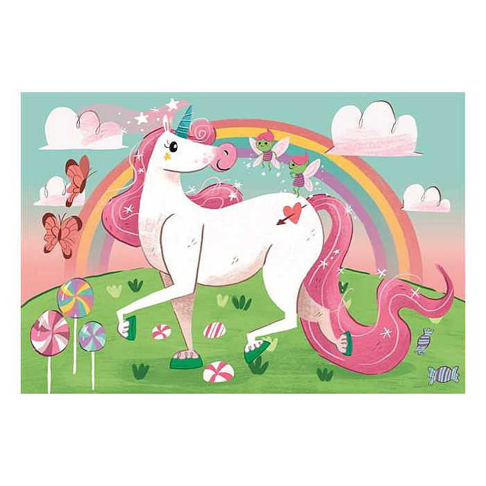 Unicorn Believe Παιδικό Puzzle 104 Τεμαχίων Clementoni 5886147