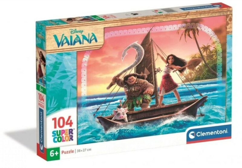 Disney Vaiana Adventure Παιδικό Puzzle 104 Τεμαχίων Clementoni 5904087
