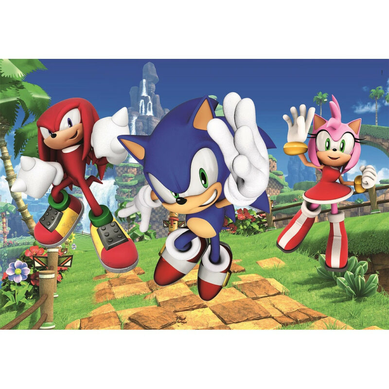 Sonic the Hedgehog Amy Rose Παιδικό Puzzle 104 Τεμαχίων Clementoni 5893656
