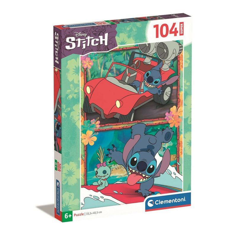 Disney Lilo and Stitch Wild Adventure Παιδικό Puzzle 104 Τεμαχίων Clementoni 5883471