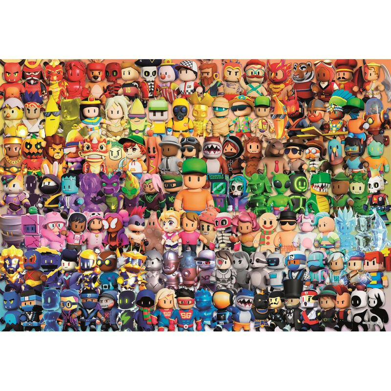 Stumble Guys Every Character Παιδικό Puzzle 180 Τεμαχίων Clementoni 5883786