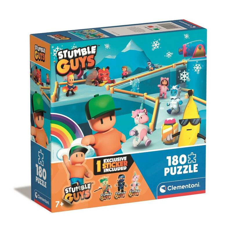 Stumble Guys Rainbow Παιδικό Puzzle 180 Τεμαχίων Clementoni 5886942