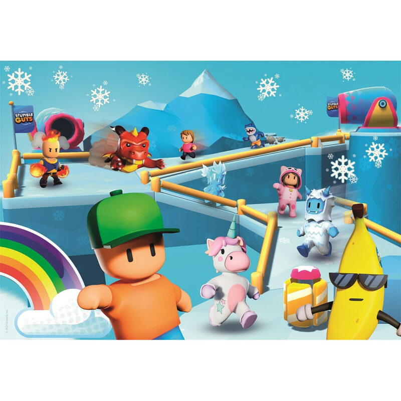 Stumble Guys Rainbow Παιδικό Puzzle 180 Τεμαχίων Clementoni 5886943