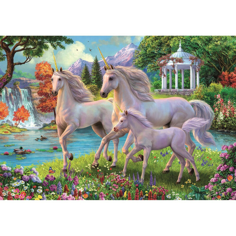Unicorn Waterfall Παιδικό Puzzle 180 Τεμαχίων Clementoni 5893691