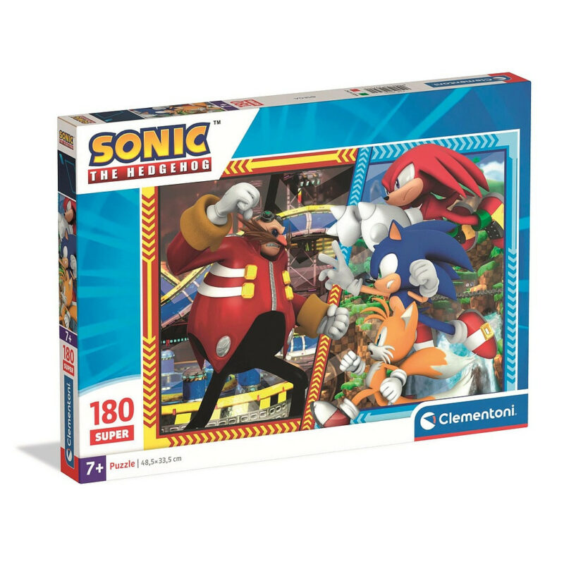 Sonic the Hedgehog Παιδικό Puzzle 180 Τεμαχίων Clementoni 5883744