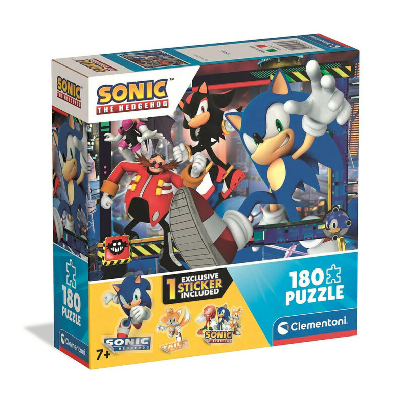 Sonic the Hedgehog Παιδικό Puzzle 180 Τεμαχίων Clementoni 5883749