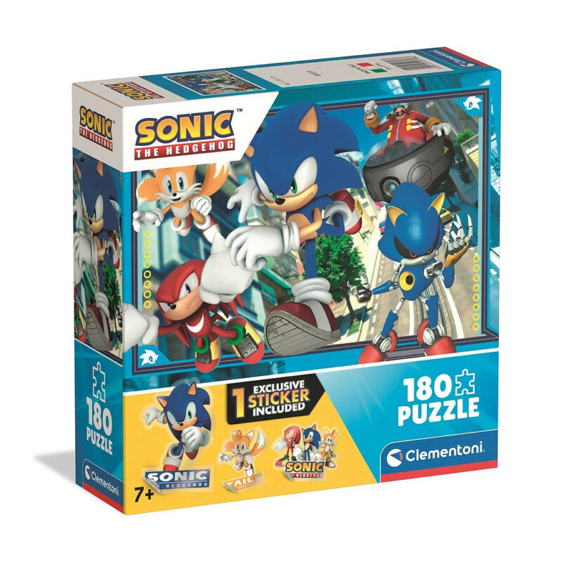 Sonic the Hedgehog Παιδικό Puzzle 180 Τεμαχίων Clementoni 5883752