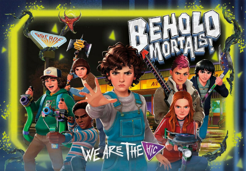 Stranger Things Beholo Mortals Παιδικό Puzzle 180 Τεμαχίων Clementoni 5904147