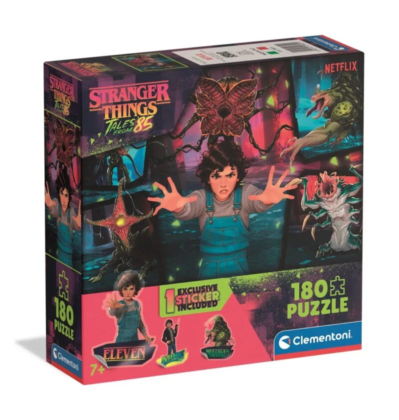 Stranger Things From 85 Παιδικό Puzzle 180 Τεμαχίων Clementoni 5904151