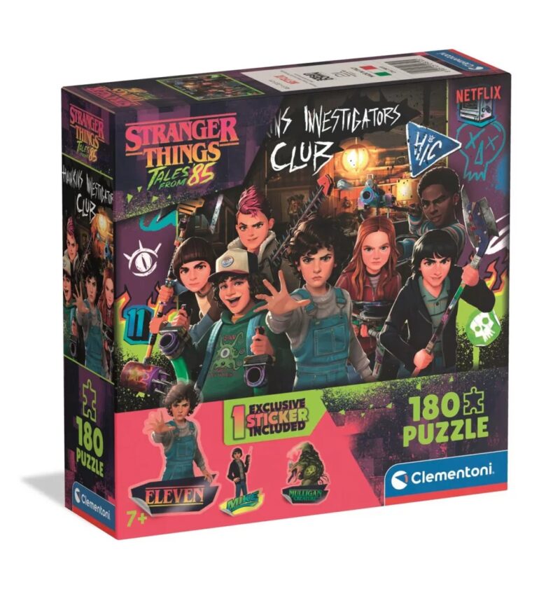 Stranger Things Παιδικό Puzzle 180 Τεμαχίων Clementoni 5904142