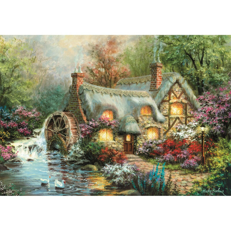 Cities Countryside Countryside Puzzle σε Συμπαγή Συσκευασία 1.500 Τεμαχίων Clementoni 5904443