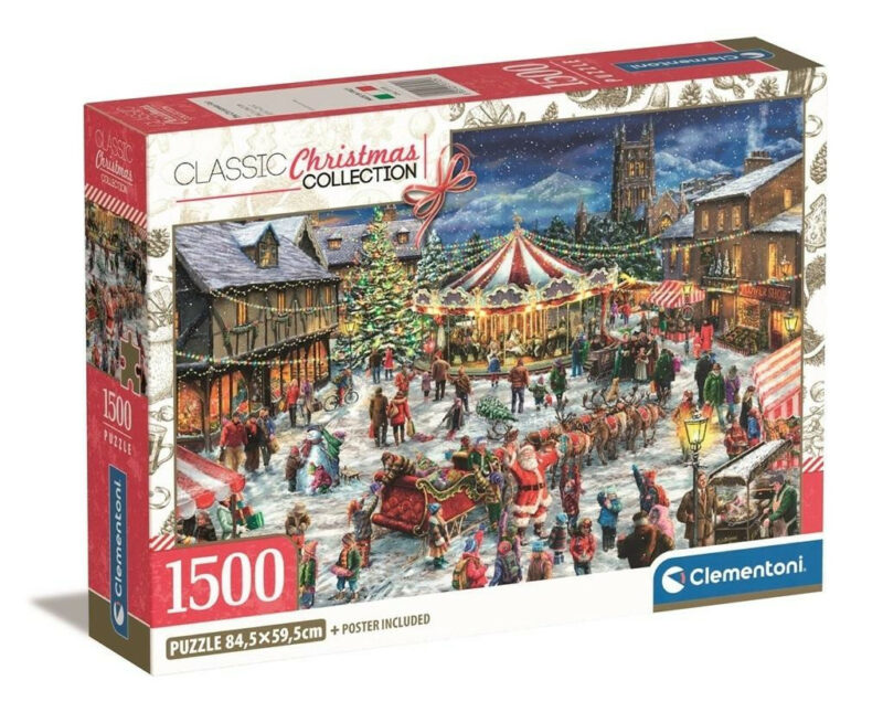 Christmas Fair i Puzzle 1.500 Τεμαχίων Clementoni 5893889