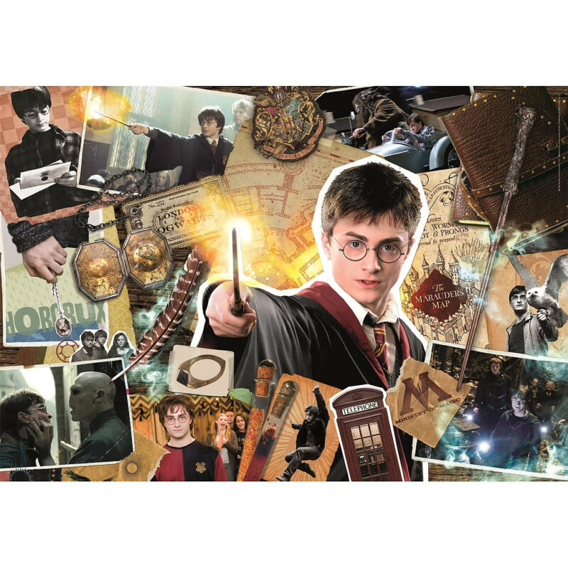 Harry Potter Scrapbook Puzzle σε Συμπαγή Συσκευασία 1.500 Τεμαχίων Clementoni 5894847