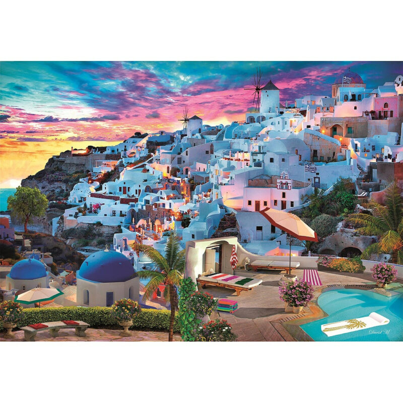 Cities View Greece Puzzle 500 Τεμαχίων Clementoni 5893510