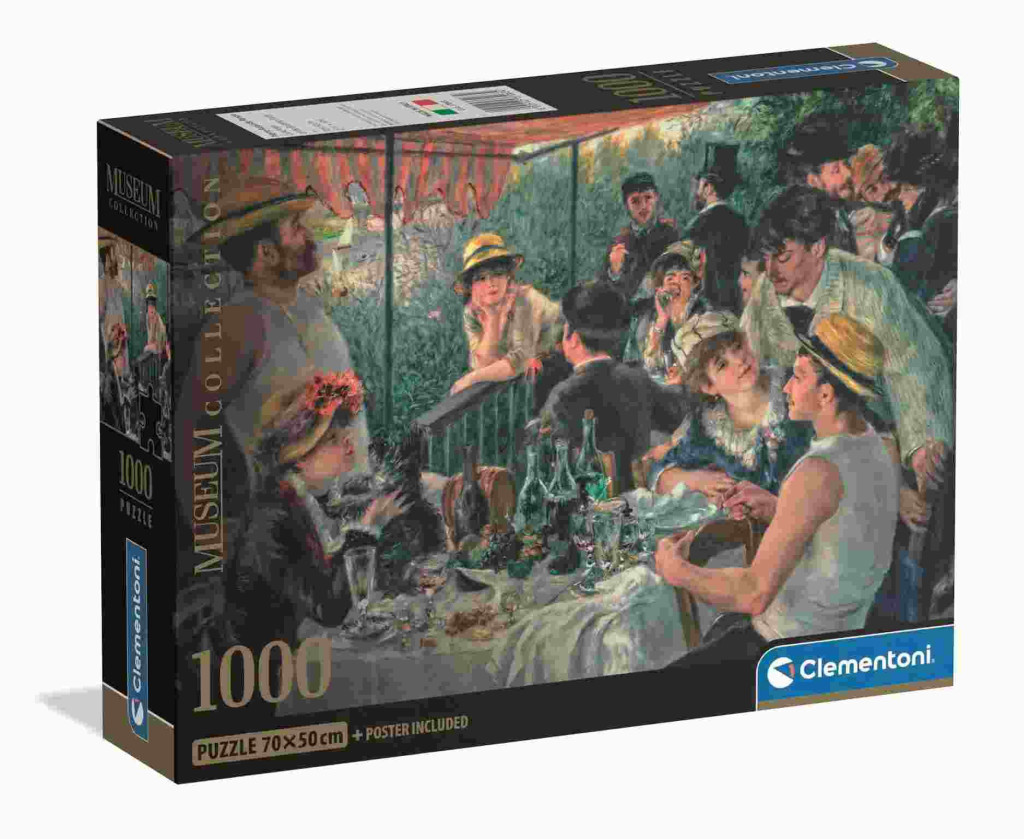 Art Renoir Luncheon of the Boating Party Puzzle 1.000 Τεμαχίων Clementoni