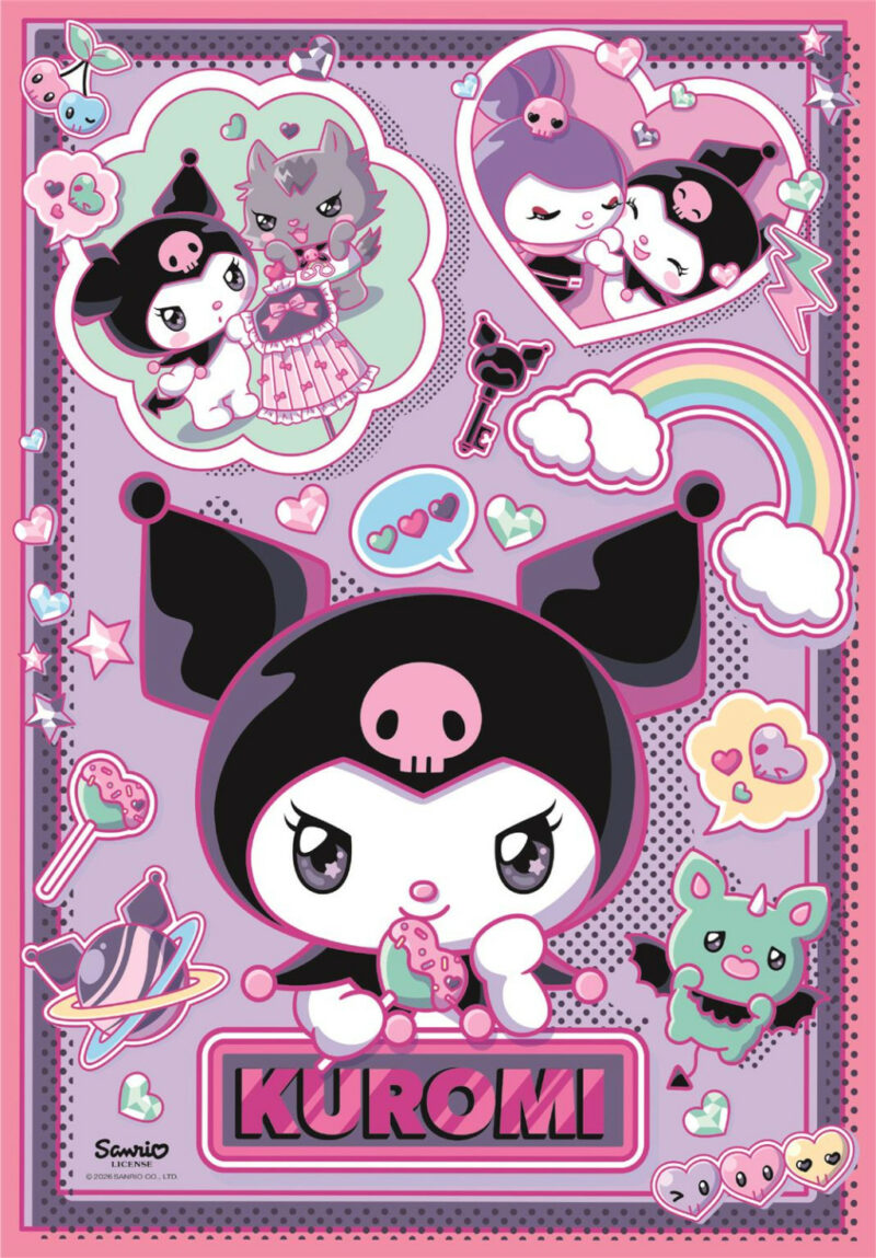 Hello Kitty Rebel Kawaii Puzzle σε Συμπαγή Συσκευασία 1.000 Τεμαχίων Clementoni 5903953