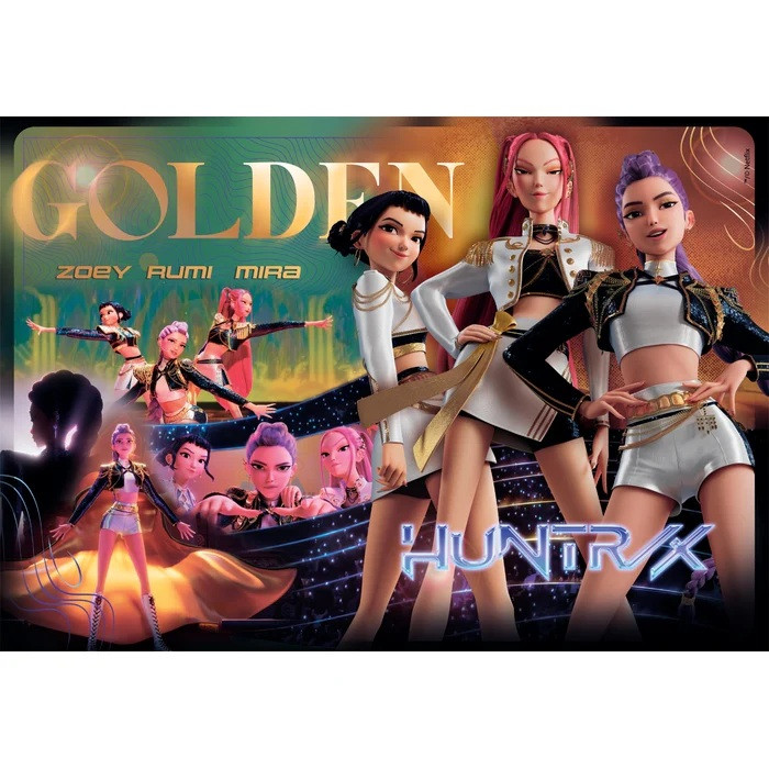 K-pop Demon Hunters Golden Puzzle σε Συμπαγή Συσκευασία 1.000 Τεμαχίων Clementoni 5903502