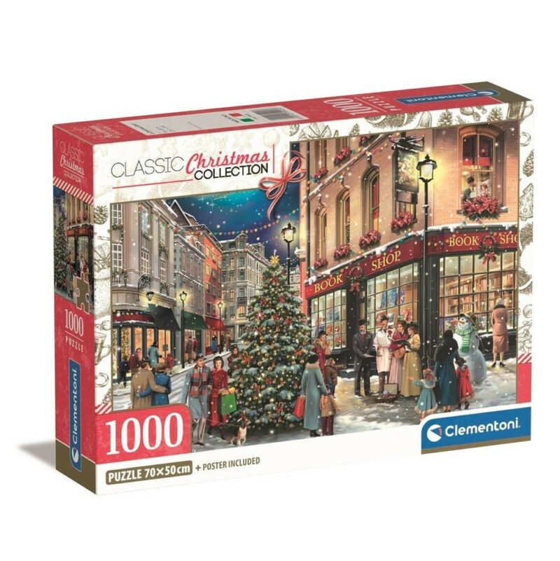 Christmas Stroll i Puzzle 1.000 Τεμαχίων Clementoni 5893886