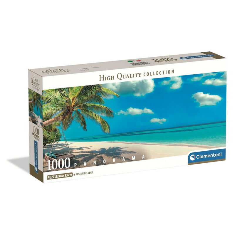 Cities Swinging Seaside Πανοραμικό Puzzle σε Συμπαγή Συσκευασία 1.000 Τεμαχίων Clementoni 5893679
