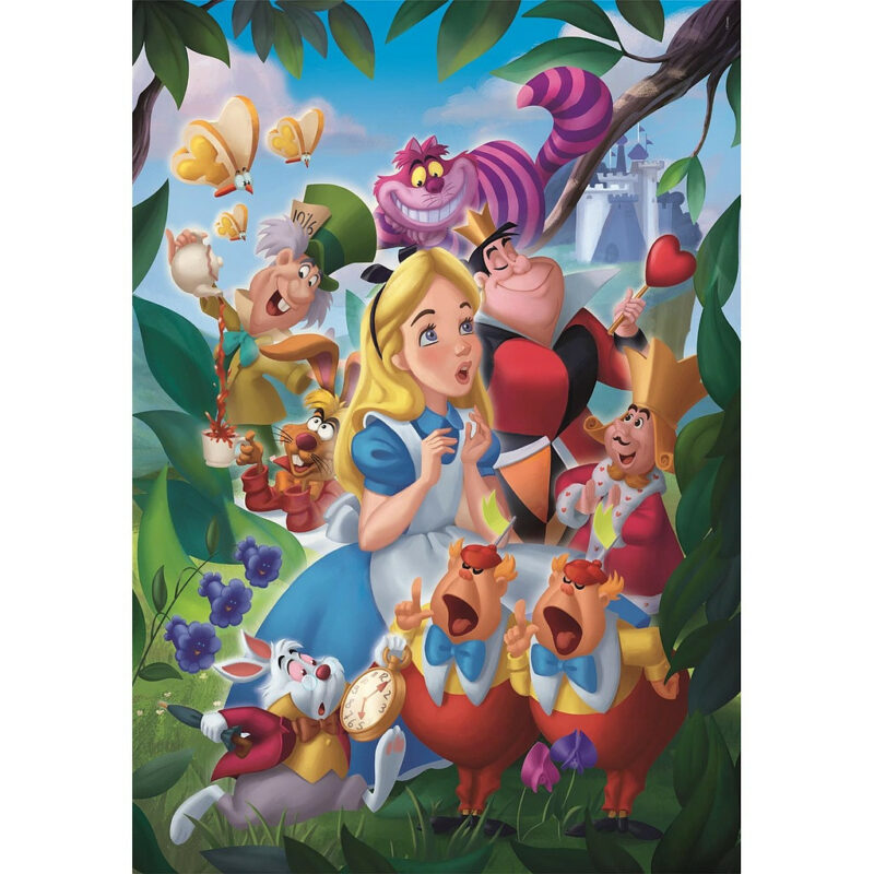 Disney Classics Disney Alice in Wonderland Puzzle σε Συμπαγή Συσκευασία 1.000 Τεμαχίων Clementoni 5894836