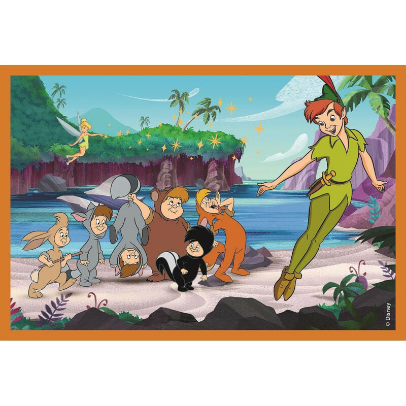 Disney Classics Loveable Stories Σετ Κύβων Ιστοριών 6 Τεμαχίων Clementoni 5883985