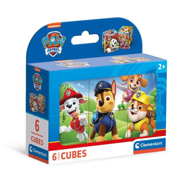 Paw Patrol Paw-sitive Σετ Κύβων Ιστοριών 6 Τεμαχίων Clementoni 5895788