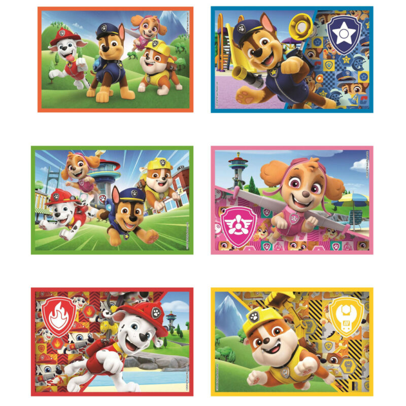 Paw Patrol Paw-sitive Σετ Κύβων Ιστοριών 6 Τεμαχίων Clementoni 5895789