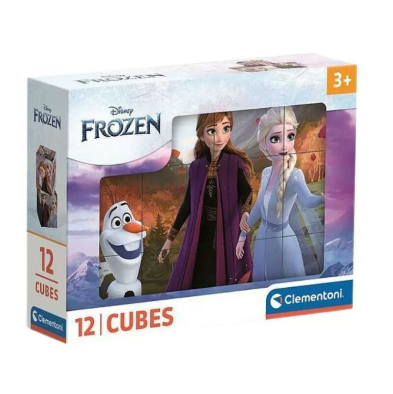 Disney Frozen Σετ Κύβων Ιστοριών 12 Τεμαχίων Clementoni 5894748