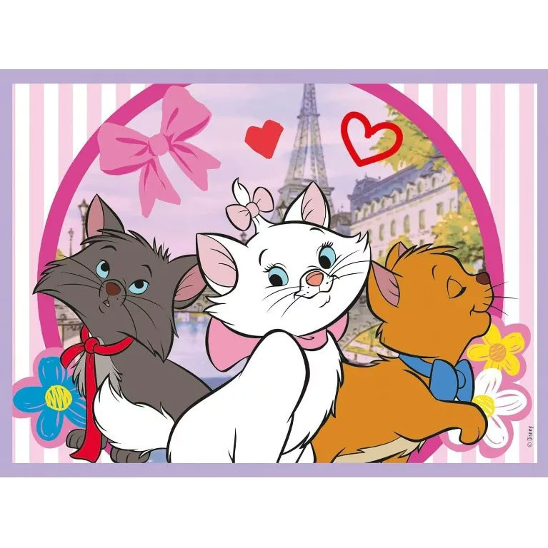 Disney Classics Striped Frame Σετ Κύβων Ιστοριών 12 Τεμαχίων Clementoni 5893437