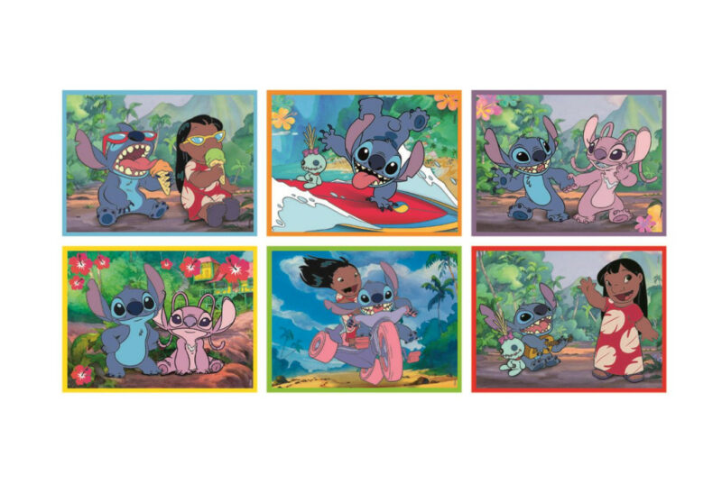 Disney Lilo and Stitch Funny Day Σετ Κύβων Ιστοριών 12 Τεμαχίων Clementoni 5894037