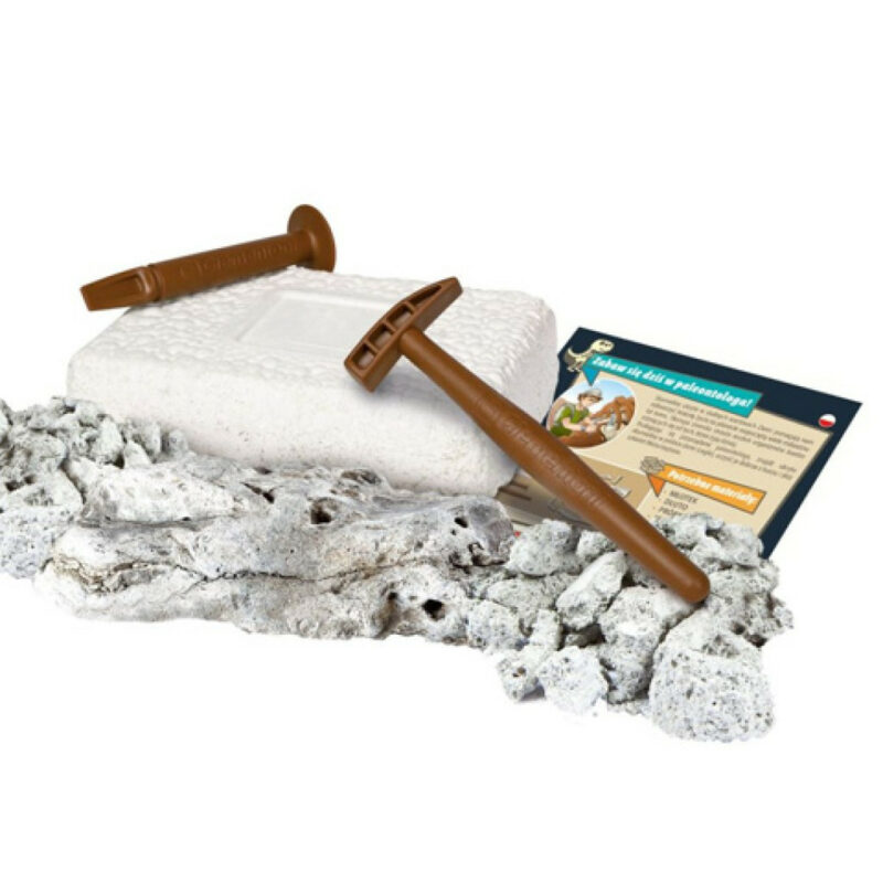 Dinosaur Archeo Fun Φωσφορίζον Velociraptor Σετ Αρχαιολογίας Clementoni 5886218