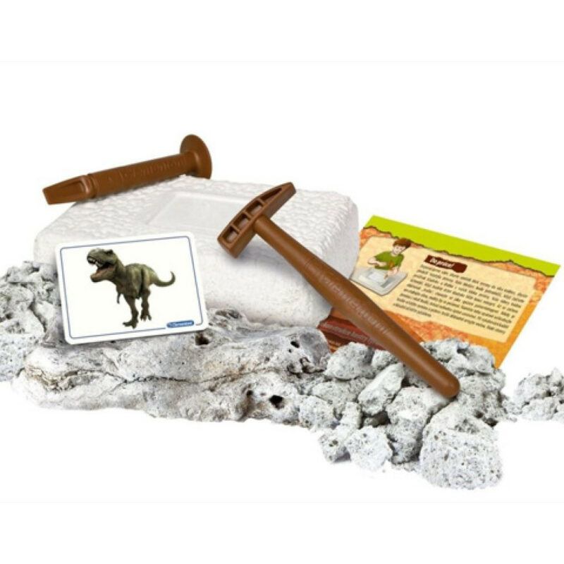 Dinosaur Archeo Fun Φωσφορίζον Σετ Αρχαιολογίας Clementoni 5884074