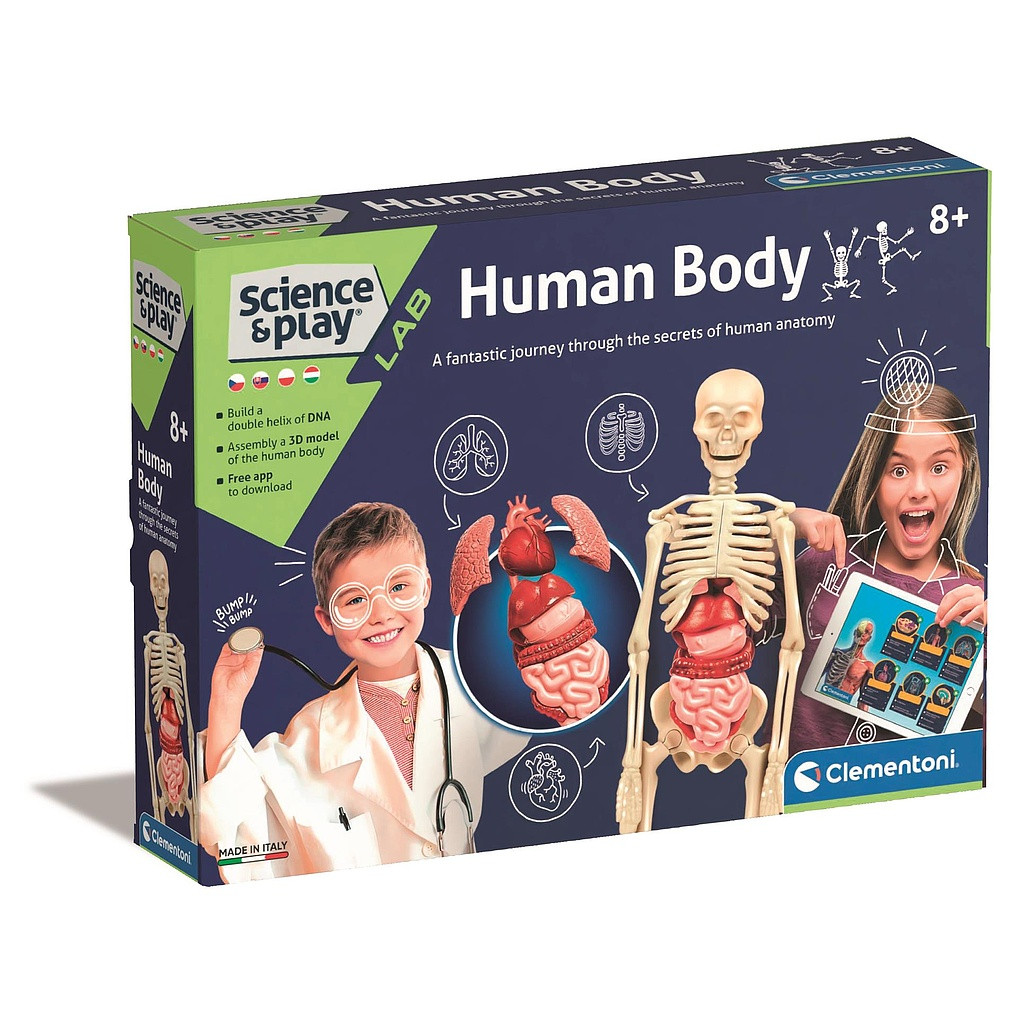Colour Clementoni Human Body Επιστημονικό Σετ