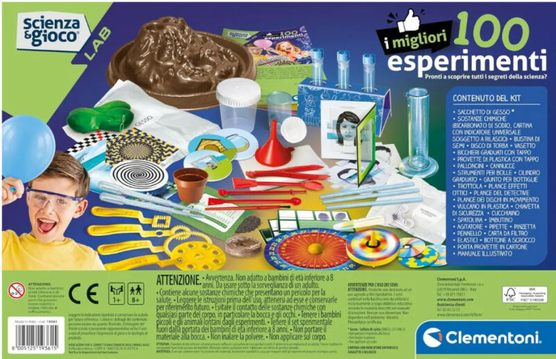 Colour Science & Play Clementoni 110 Best Science Experiments Σετ 5904224