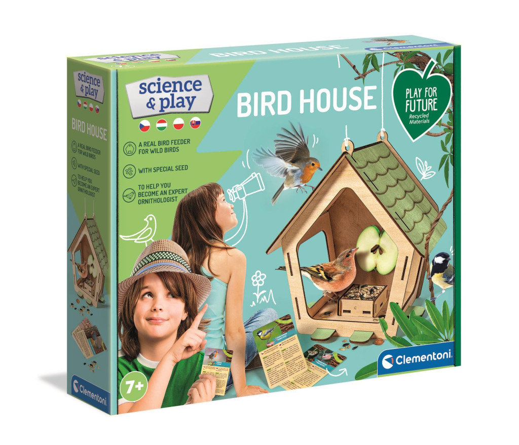 Colour Ornithologist Birdhouse Σετ Κατασκευής Clementoni