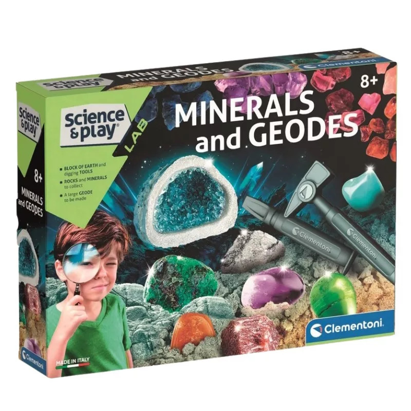 Colour Science Minerals & Geodes Επιστημονικό Σετ Clementoni 5894802