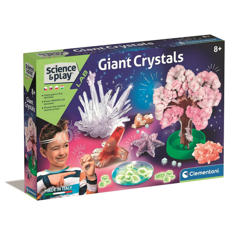 Colour Science Mega Crystal Creation Lab Σετ Clementoni 5904243