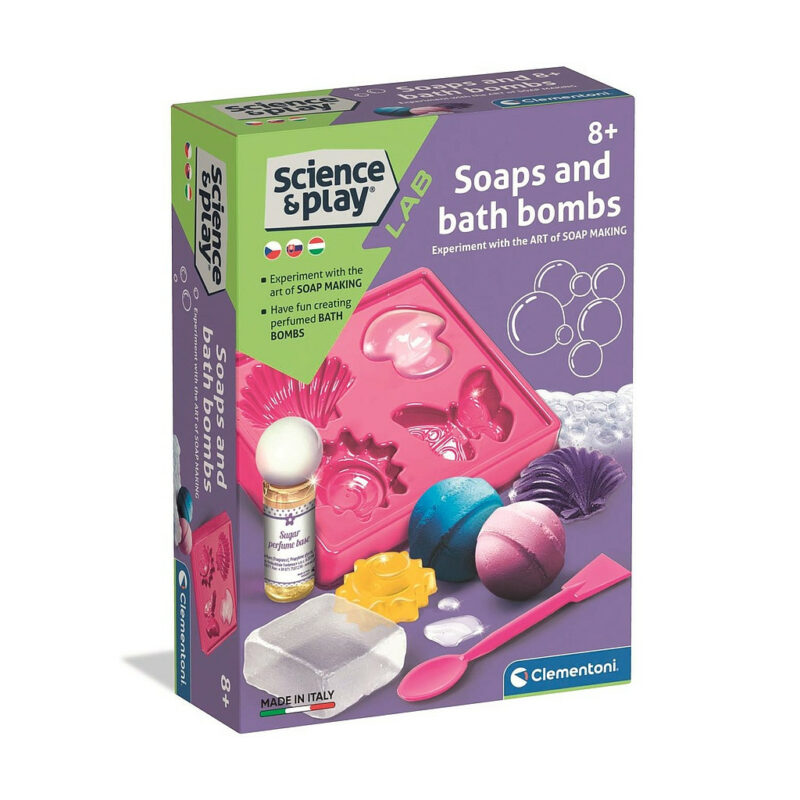 Colour Lab Clementoni Soap & Μπάνιου Bomb Σετ Κατασκευής 5886983