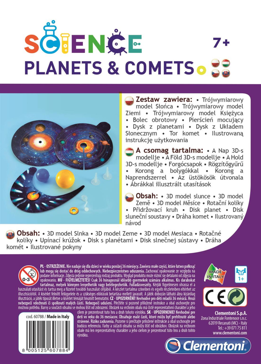 Colour Experiment Planets & Comets Επιστημονικό Σετ Clementoni