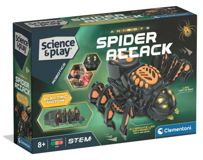 Ρομπότ Robotics Spider Σετ Κατασκευών Clementoni 5904258