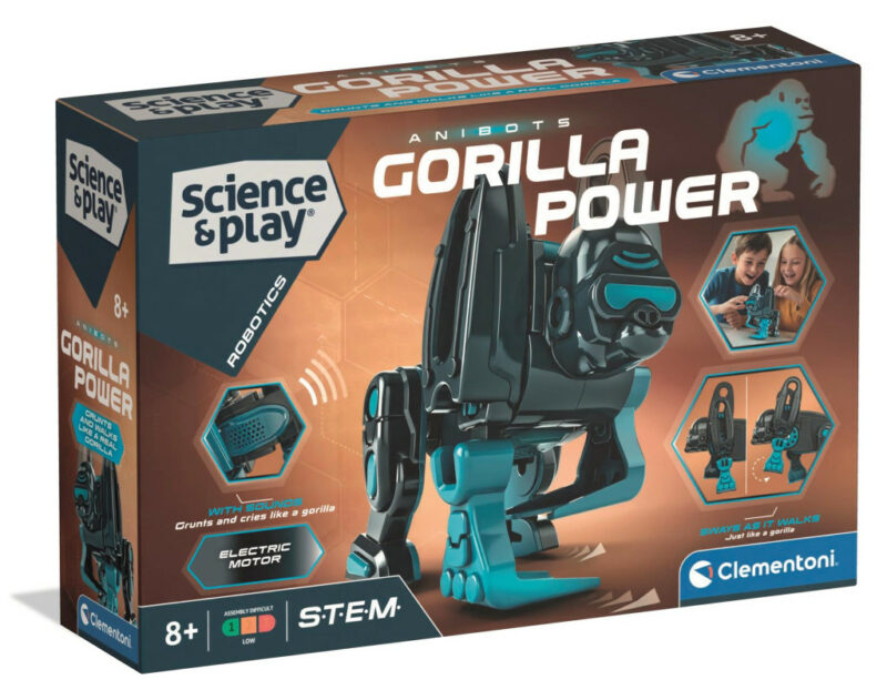 Animals Power Gorilla Σετ Κατασκευών Clementoni 5904236