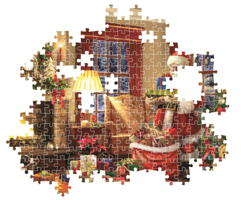 Christmas Santa’s Gift Puzzle 1.000 Τεμαχίων Clementoni 5891451