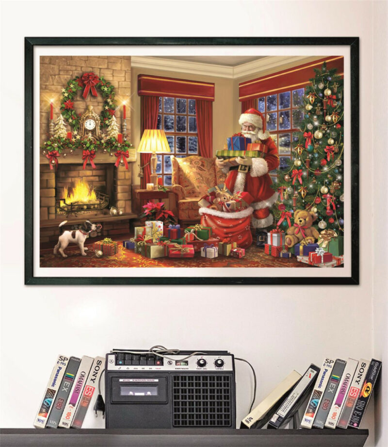 Christmas Santa’s Gift Puzzle 1.000 Τεμαχίων Clementoni 5891453