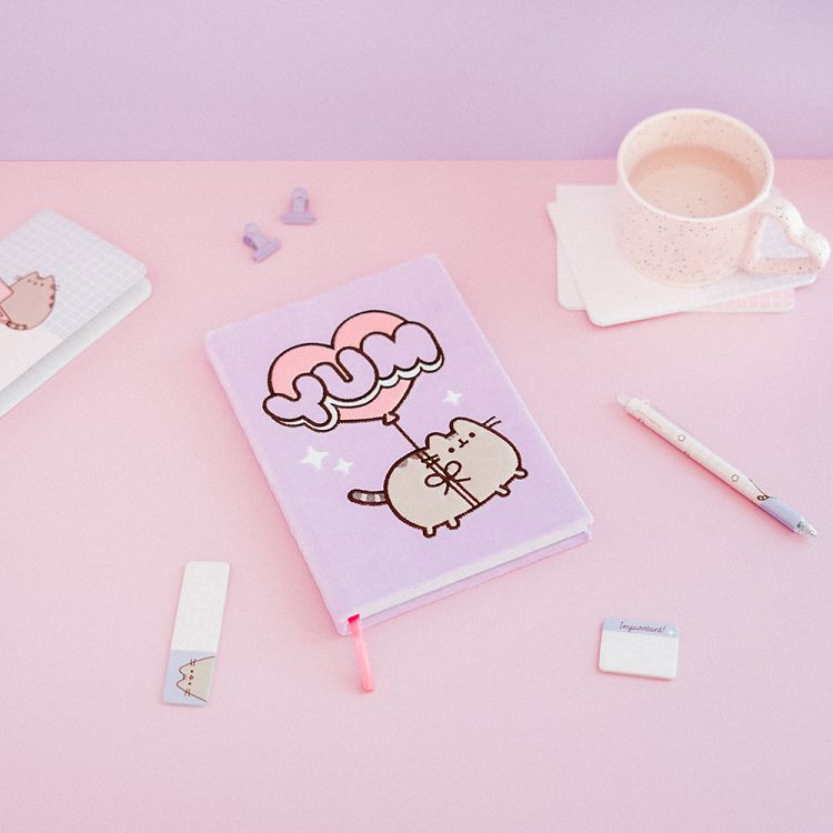 Τετράδιο με Υφή Βελούδου A5/15X21 με 96 φύλλα PUSHEEN Moments Collection - Image 3