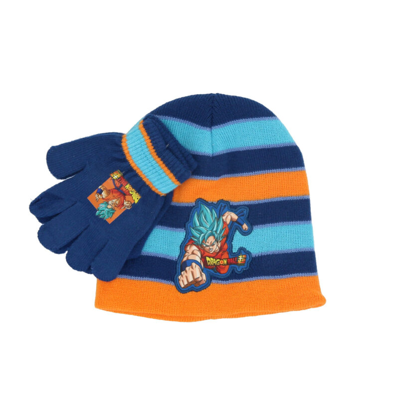 Dragon Ball Παιδικό Σετ Σκουφάκι και Γάντια Ένα μέγεθος 5958064