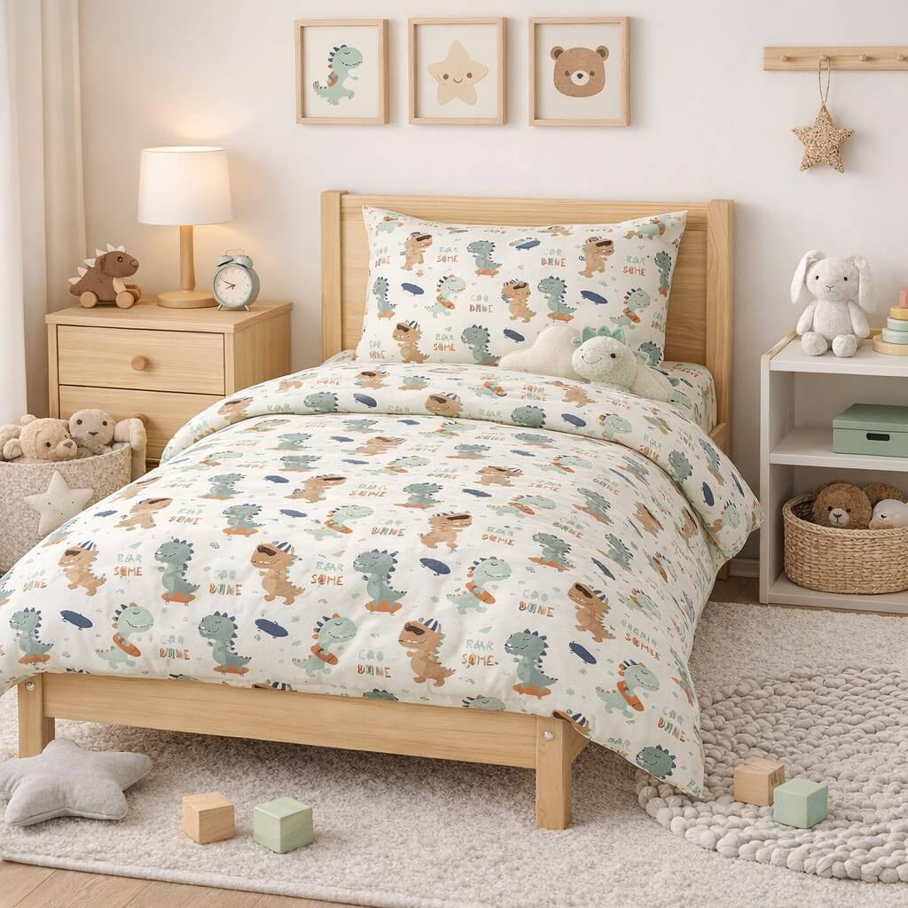 Παιδικά Σετ Σεντόνια Μονά Cool Dino - Astron Italy