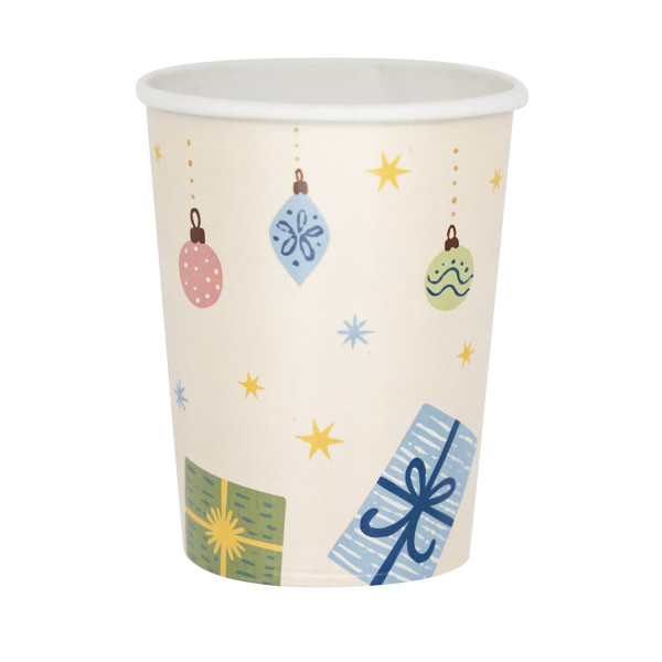 Christmas Winter Woodland Winter woodland Παιδικά Χάρτινα Ποτήρια Πάρτι Σετ 8 Τεμαχίων 250 ml 5884168